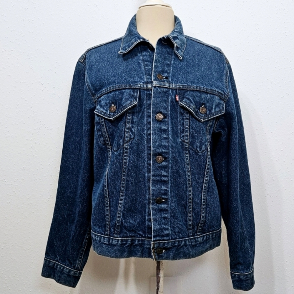 Levi's Vintage Denim Trucker Jacket Size 40 / Large